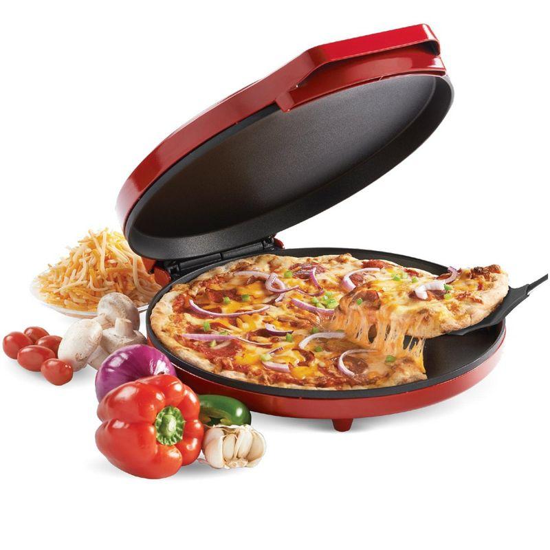 Betty Crocker Betty Crocker Pizza Maker, Countertop Pizza Maker for Home