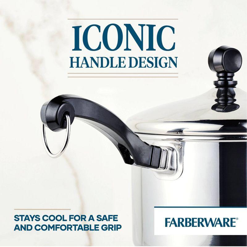 Farberware Classic 2-qt. Covered Saucepan: Nonstick, Stainless Steel Lid, Oven & Dishwasher Safe, Gas & Induction Compatible