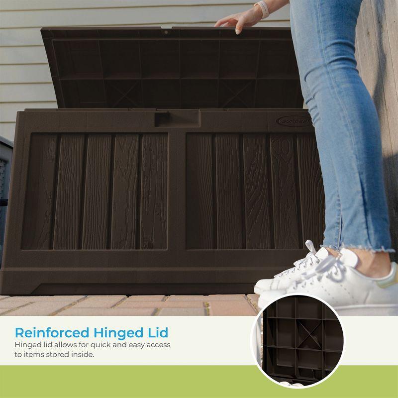Suncast 50 Gallon Water Resistant Deck Box