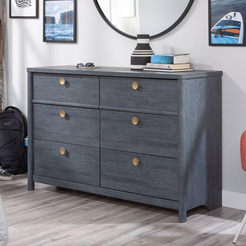 Denim Oak Double Dresser with Extra Deep Drawers