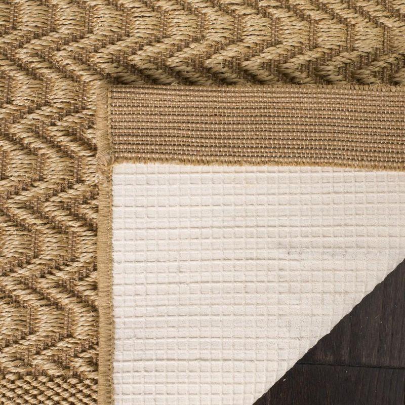 Huxley Sisal PAB321 Power Loomed, Jacquard Weave Indoor Accent Rug - 4'x6' - Maize - Safavieh