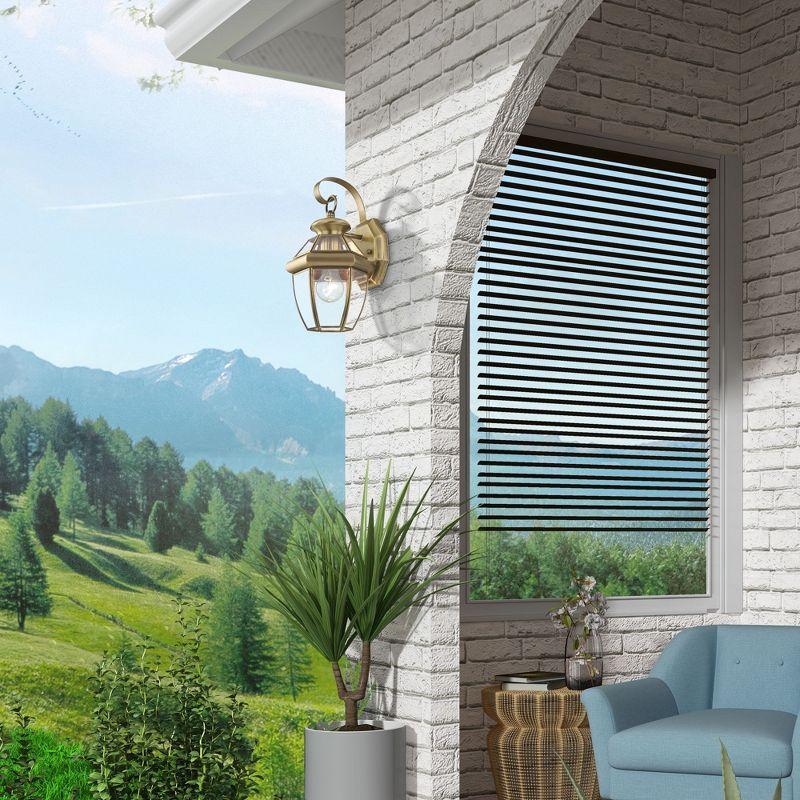 Livex Lighting Monterey 1 - Light Wall Light in  Antique Brass