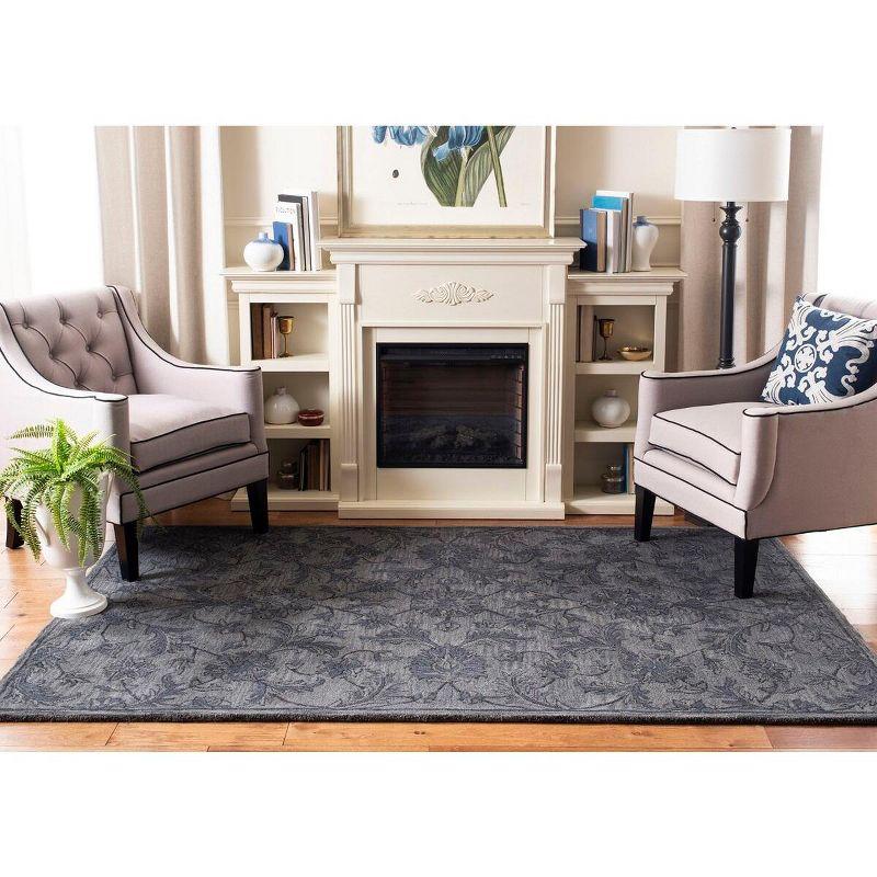 Antiquity AT824 Hand Tufted Indoor Area Rug - Grey/Multi - 7'6"x9'6" - Safavieh