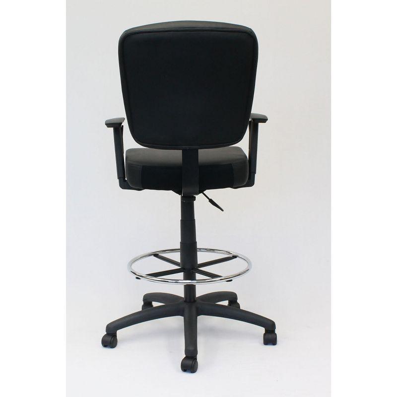 Modern Drafting Stool Black - Boss