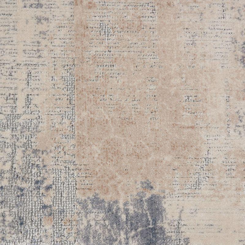 Nourison Rustic Textures Contemporary Abstract Indoor Area Rug Beige/Grey 2'2" x 7'6"