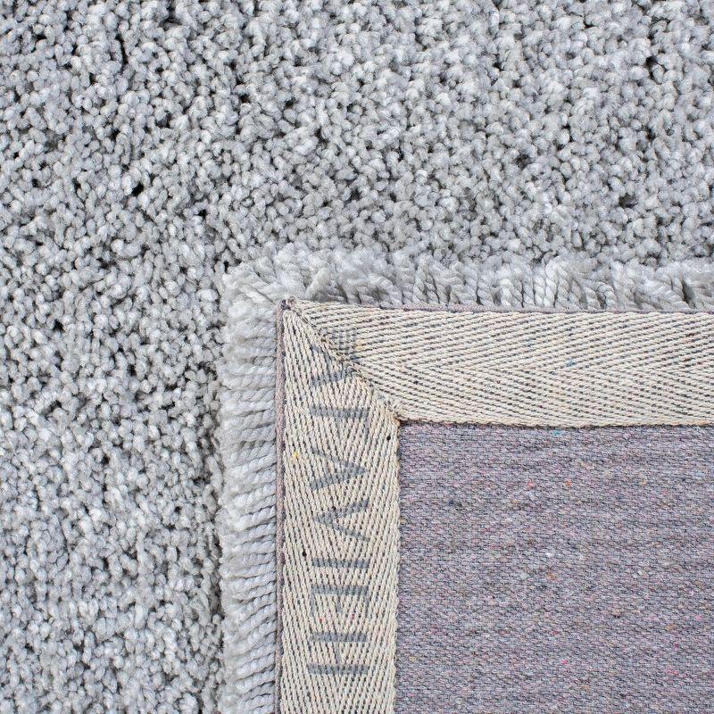Ultimate Shag SGU211 Hand Tufted Indoor Accent Rug - Silver/Silver - 3'x5' - Safavieh.