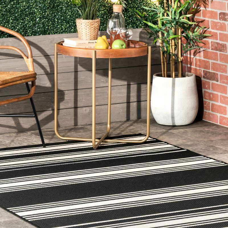 Romy Striped Indoor/Outdoor Area Rug