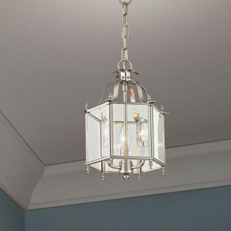 Livex Lighting Livingston 3 - Light Chandelier in  Brushed Nickel