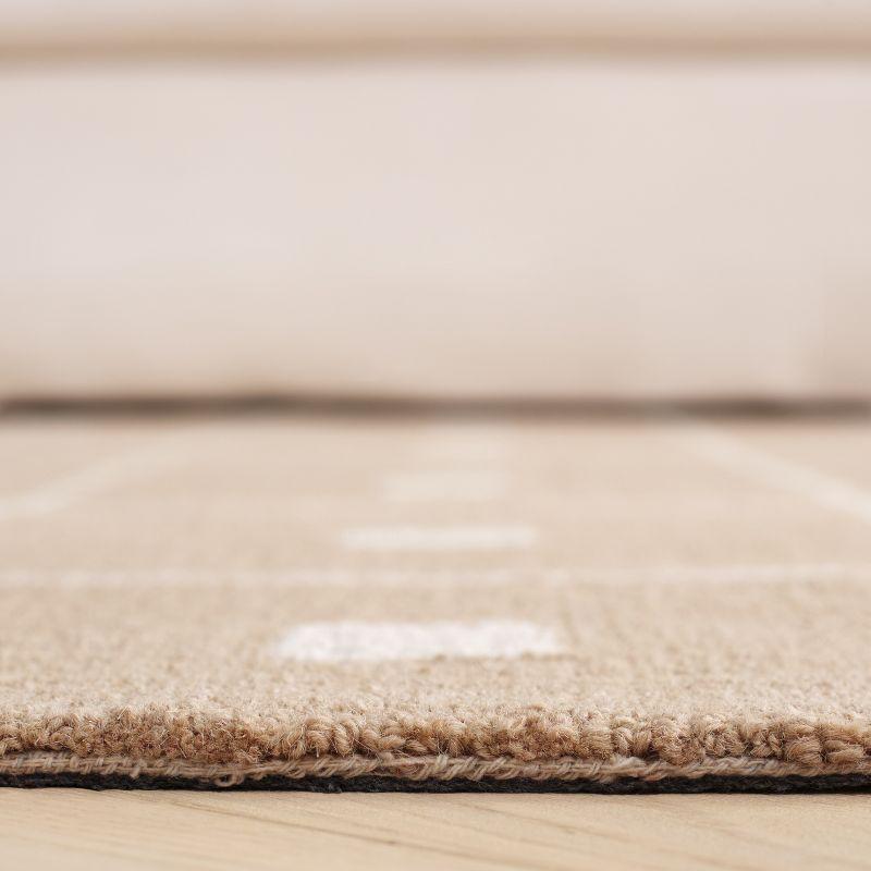 Martha Stewart 300 Hand Tufted 85% Wool And 15% Cotton With Latex Geometric Rug