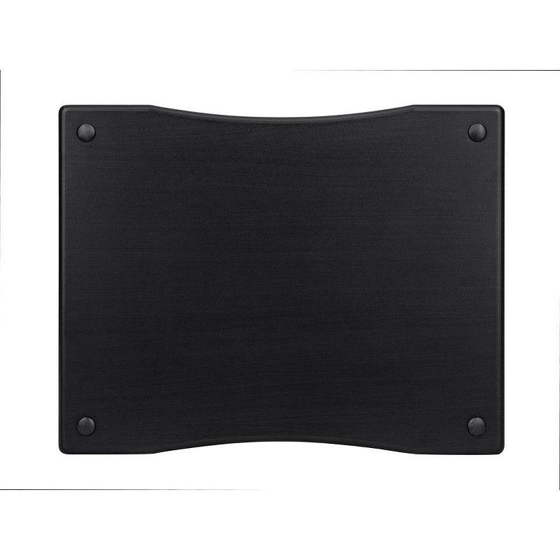 Monolith Amplifier/Component Stand XL - Black, Open Air Design, Scratch-Resistant, Hold Up to 200lbs. Perfect Way to Organize AV Components