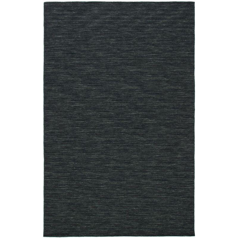 Kilim KLM850 Hand Loomed Accent Rug - Charcoal/Grey - 3'x5' - Safavieh
