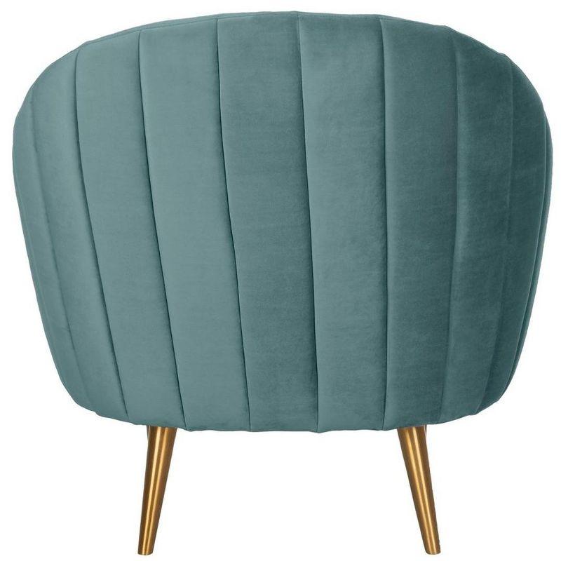 Razia Velvet Barrel Chair