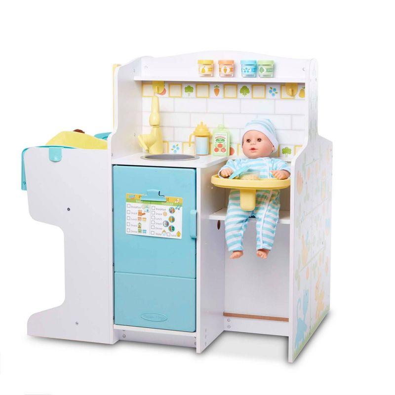 Melissa & Doug Mine to Love Baby Care Activity Center for Dolls - Kitchen, Nursery, Bathing-Changing