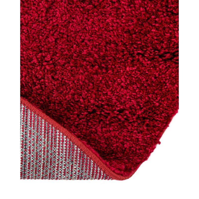 Unique Loom 6' 0 x 6' 0 Solo Calabasas Red Area Rug