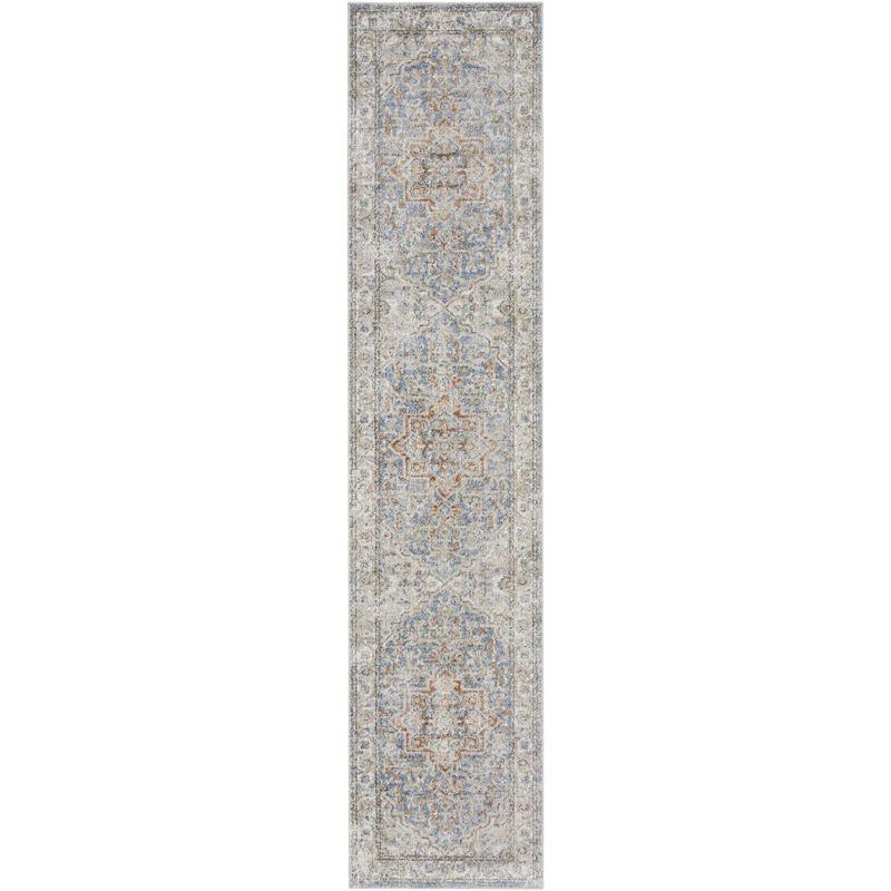 Nourison Washable Astra Vintage Medallion Indoor Flatweave Area Rug