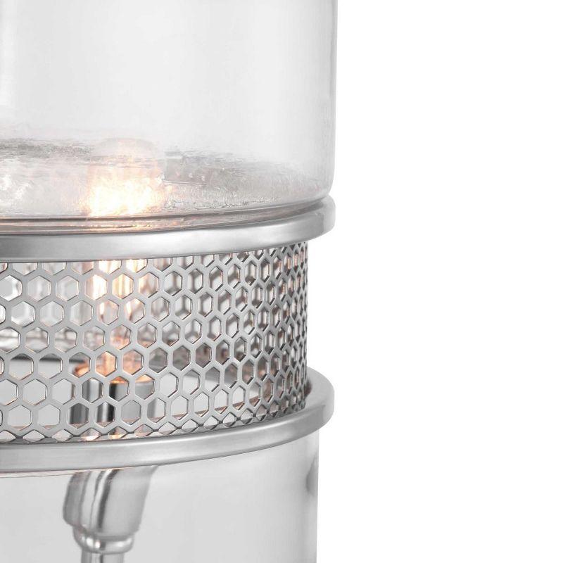 Progress Lighting, Cayce Collection, 3-Light Pendant, Vintage Gold, Glass Shade