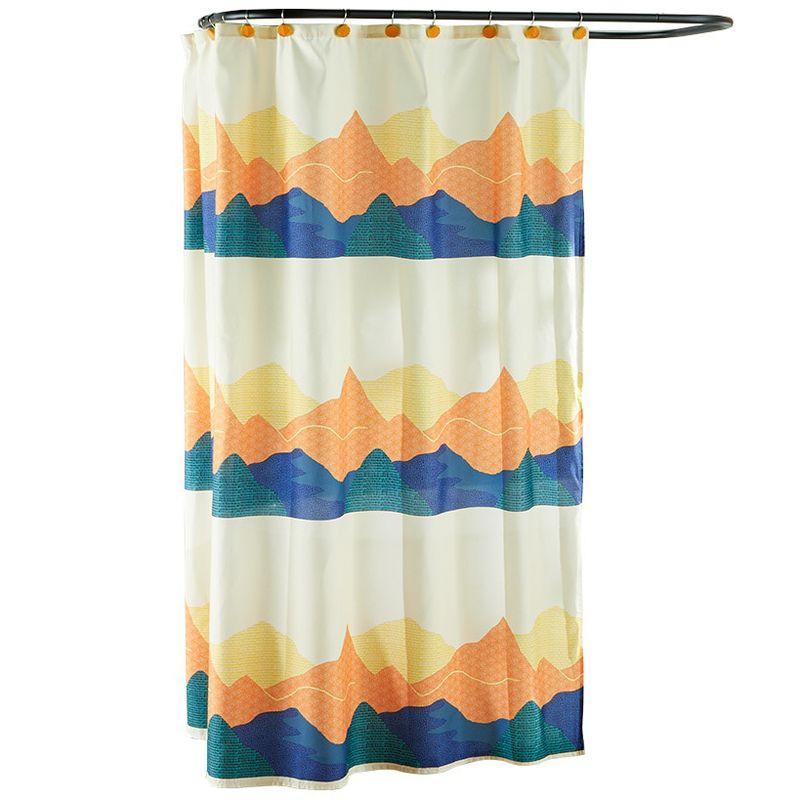 The Lakeside Collection Never Stop Exploring Bath Collection - Shower Curtain