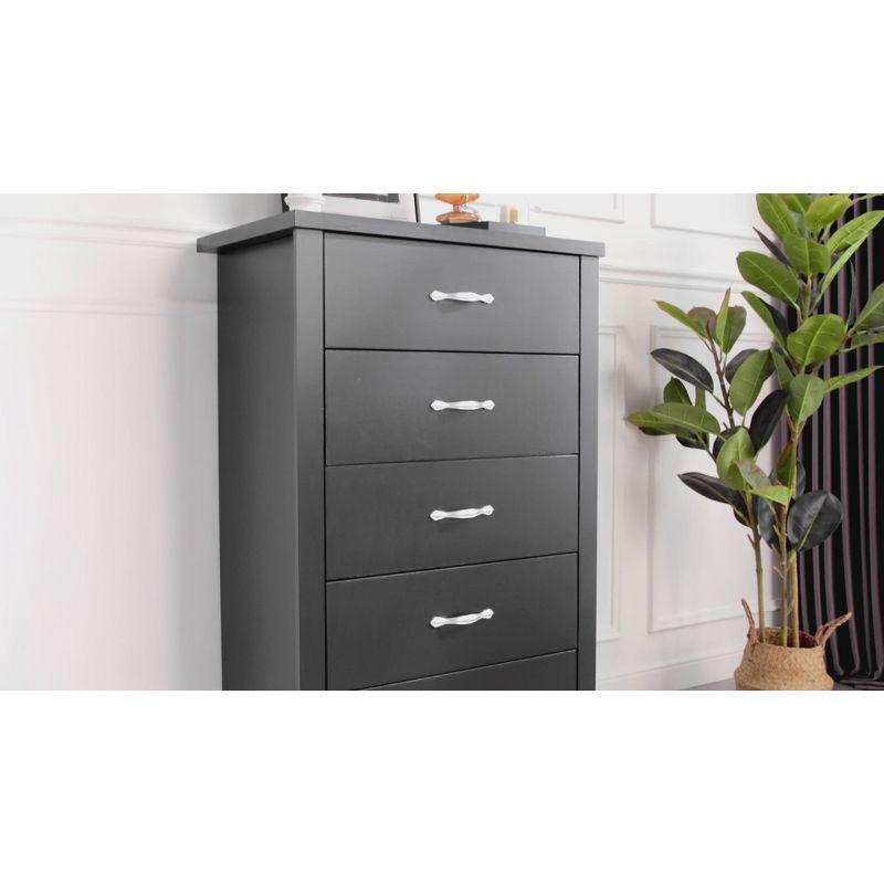 Modern Dresser for Bedroom, 5–8 Drawer Storage Chest with Sleek Design Brown 8 Drawers