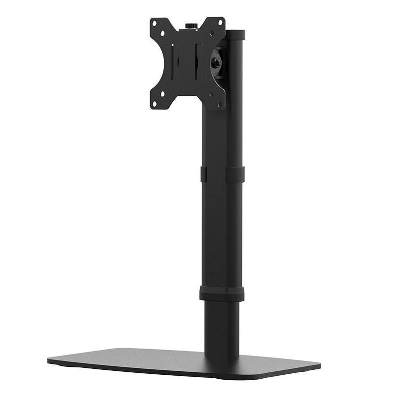 Monoprice Free Standing Single Monitor Desk Mount For Monitors Up To 27 Inches | Easy Height-Adjustable - Workstream Collection