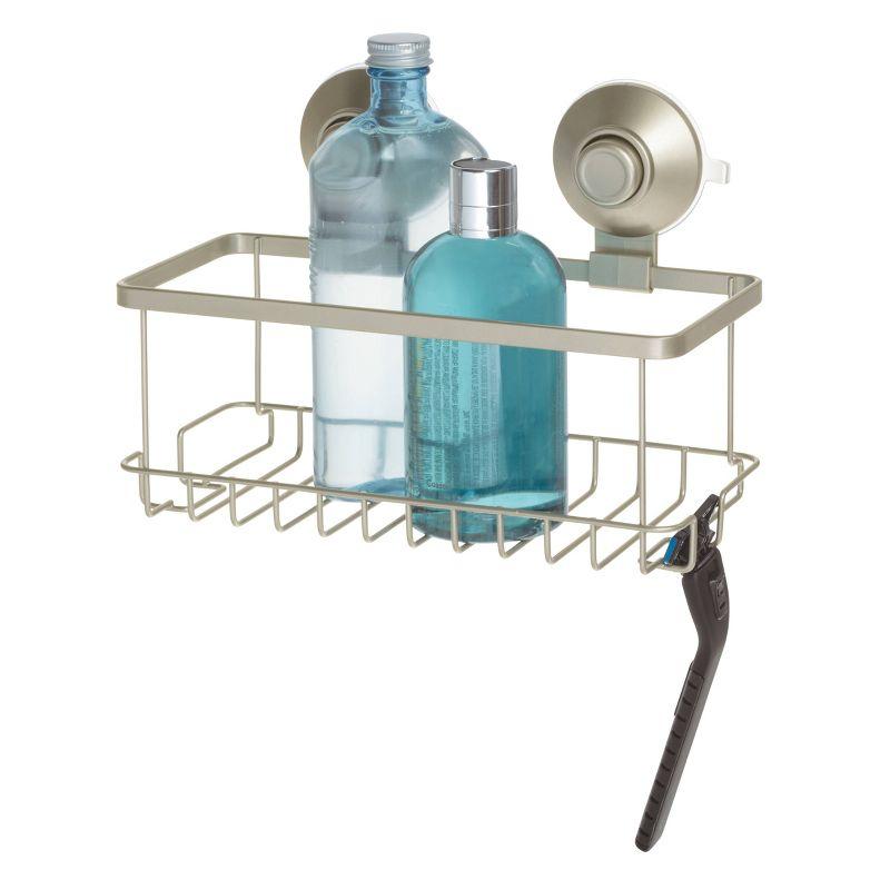 iDesign Everett Suction Shower Basket
