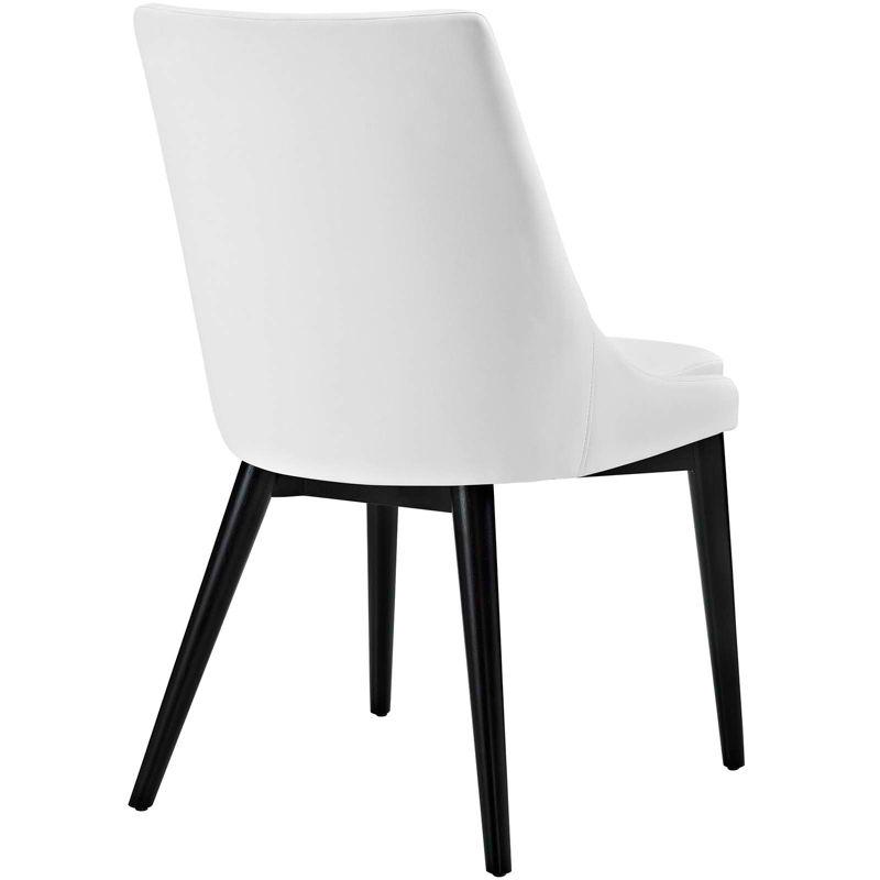 Set of 2 Viscount Dining Side Chair Vinyl - Modway