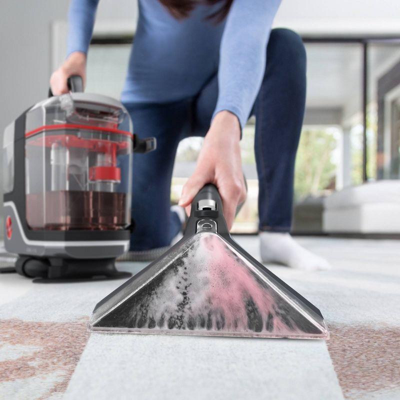 Hoover CleanSlate XL Deep Cleaning Spot Steam Cleaner: Portable Carpet & Upholstery Cleaner, Electric, 0.75L Tank, 22ft Cord