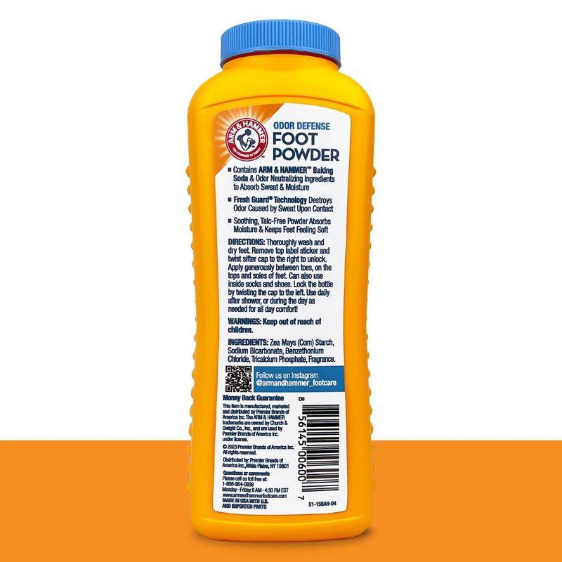 Arm & Hammer Foot Odor Control Powder - 7.0oz