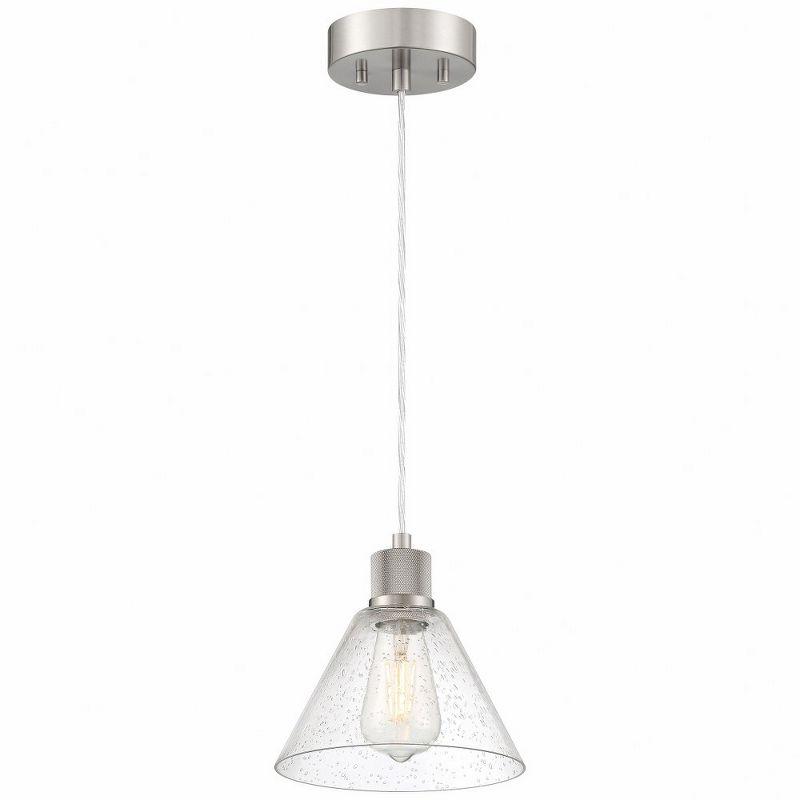 Access Lighting Port Nine 1 - Light Pendant in  Brushed Steel