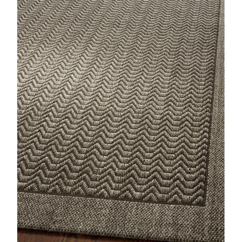 Huxley Sisal PAB321 Power Loomed, Jacquard Weave Indoor Accent Rug - 2'x3' - Silver - Safavieh