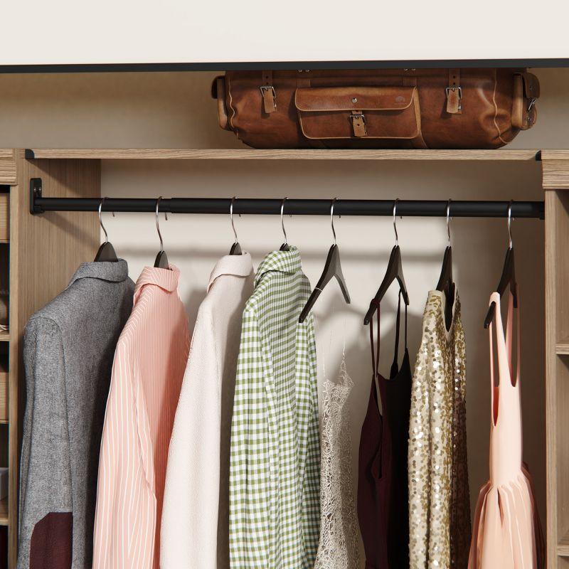 Modular Storage 36.02" W Shelf & Closet Rod