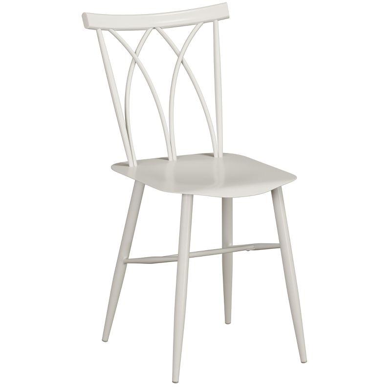 Set of 2 Avery Metal Dining Chairs - Lifestyle Solutions