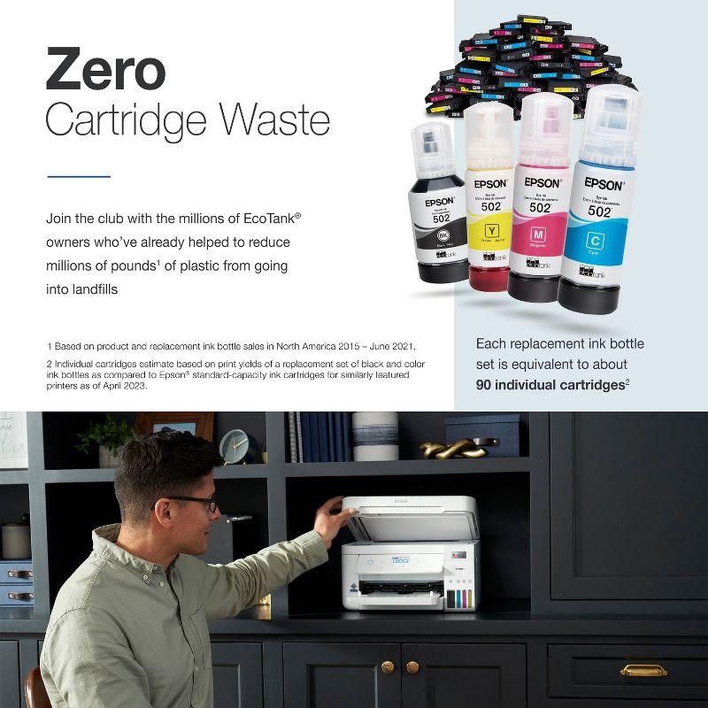 Epson EcoTank ET-4850 All-in-One Cartridge-Free Supertank Printer - White