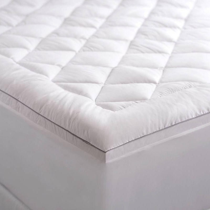 Allergen Barrier Mattress Pad White - PureShield