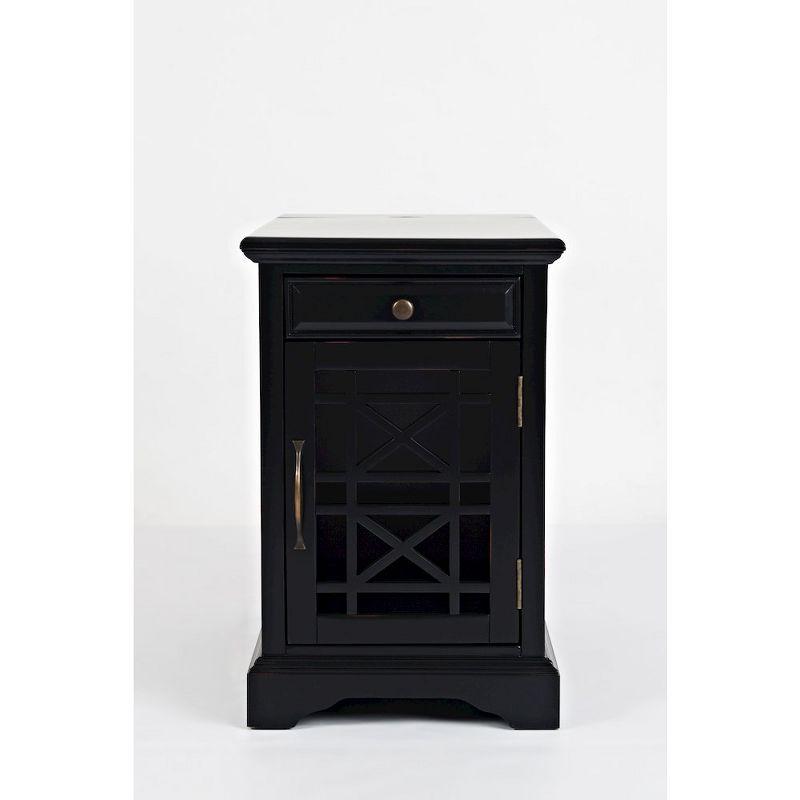 Jofran,Craftsman USB Charging Chairside End Table