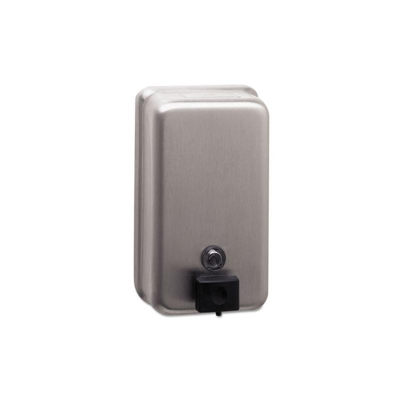 Bobrick ClassicSeries 40 oz Stainless Steel Surface-Mounted Soap Dispenser