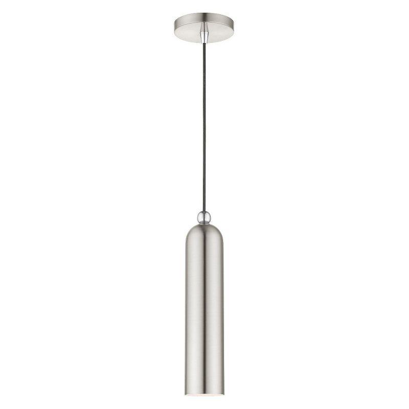 Livex Lighting Ardmore 1 - Light Pendant in  Brushed Nickel