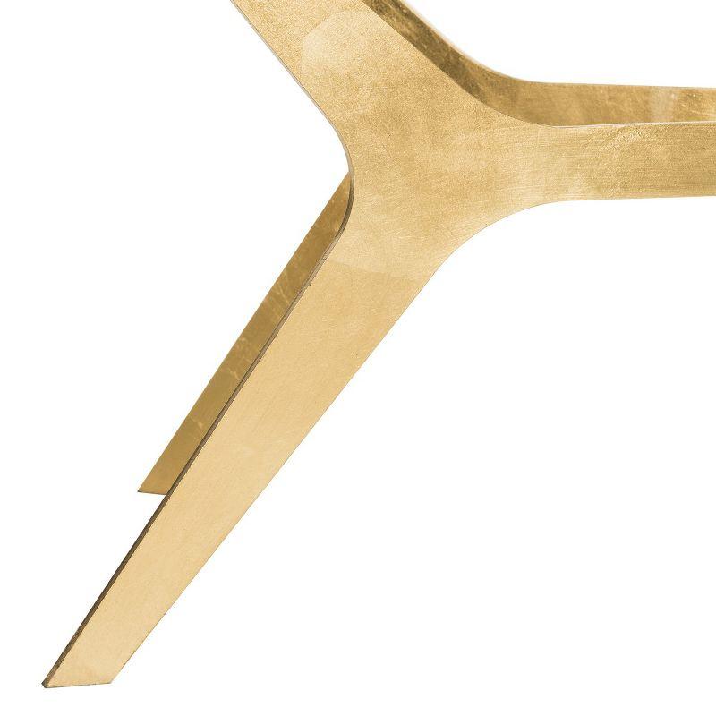 Edythe Coffee Table - Gold/Clear - Safavieh
