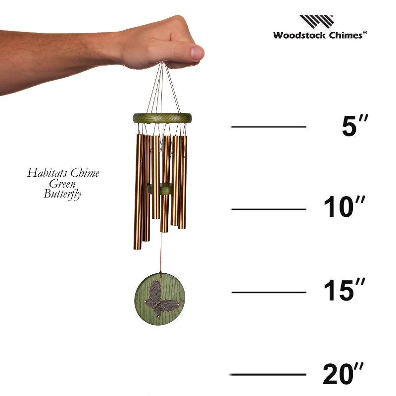 Woodstock Chimes Metal Insects Wind Chime
