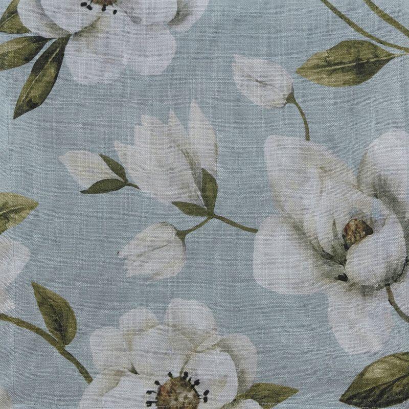 Split P Blue Magnolia Floral Table Runner 72"L