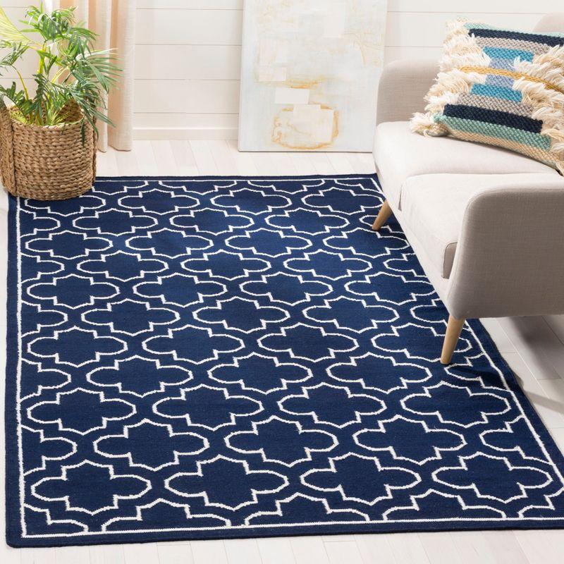 Dhurries DHU625 Hand Woven Area Rug  - Safavieh