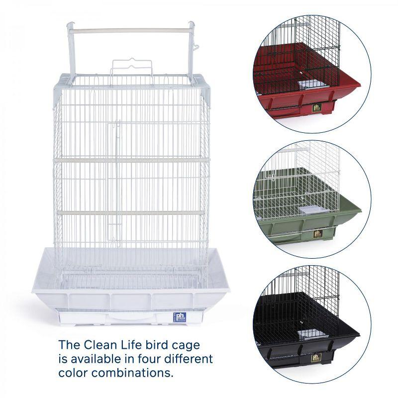 Prevue Pet Products SP851B/B Clean Life Play Top Cage, Black