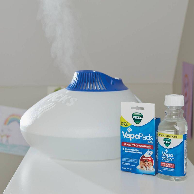 Vicks Warm Steam Vaporizer Humidifier with Night Light - 1.5gal