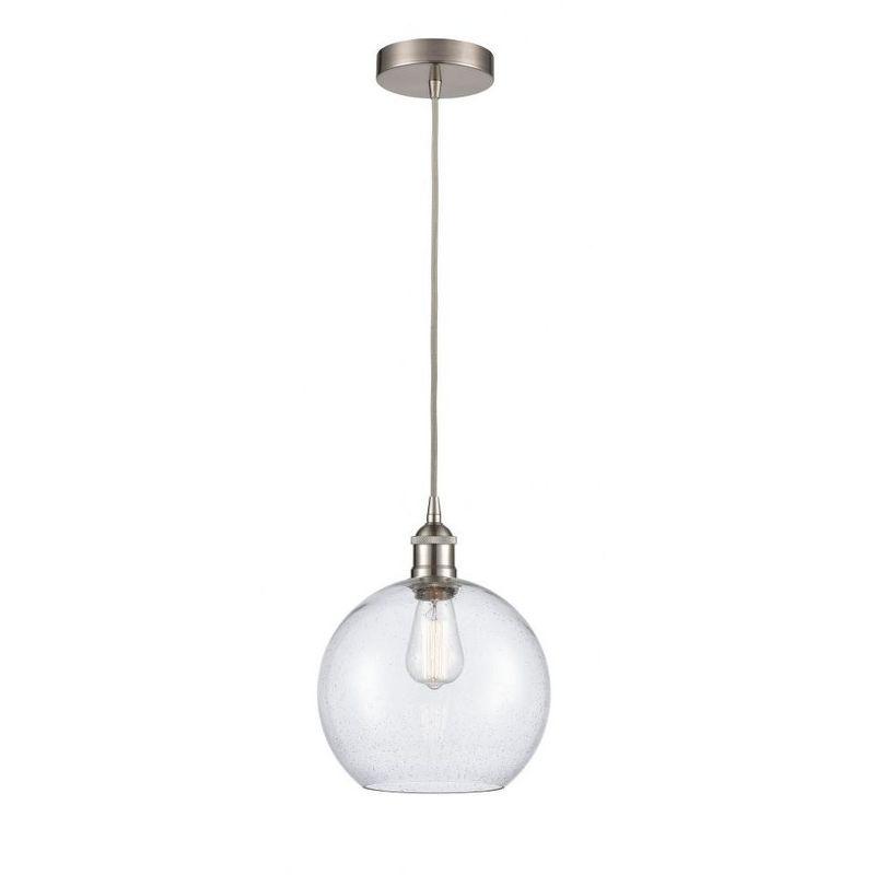 Innovations Lighting Athens 1 - Light Pendant in  Brushed Satin Nickel