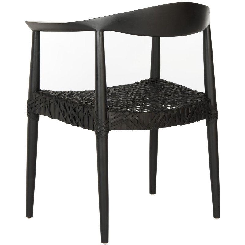 Kazbah Leather Dining Arm Chair