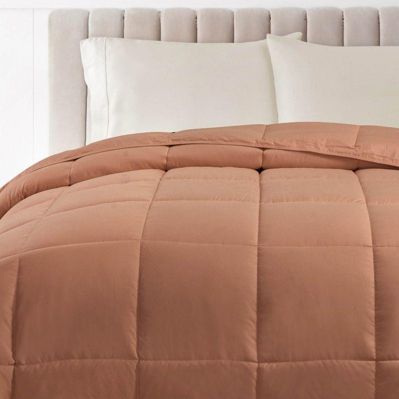 Superior Classic Comforter Reversible Medium Weight Down Alternative Bedding