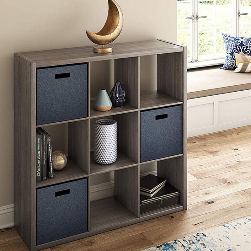 43.98" H x 43.82" W Decorative Cube Bookcase