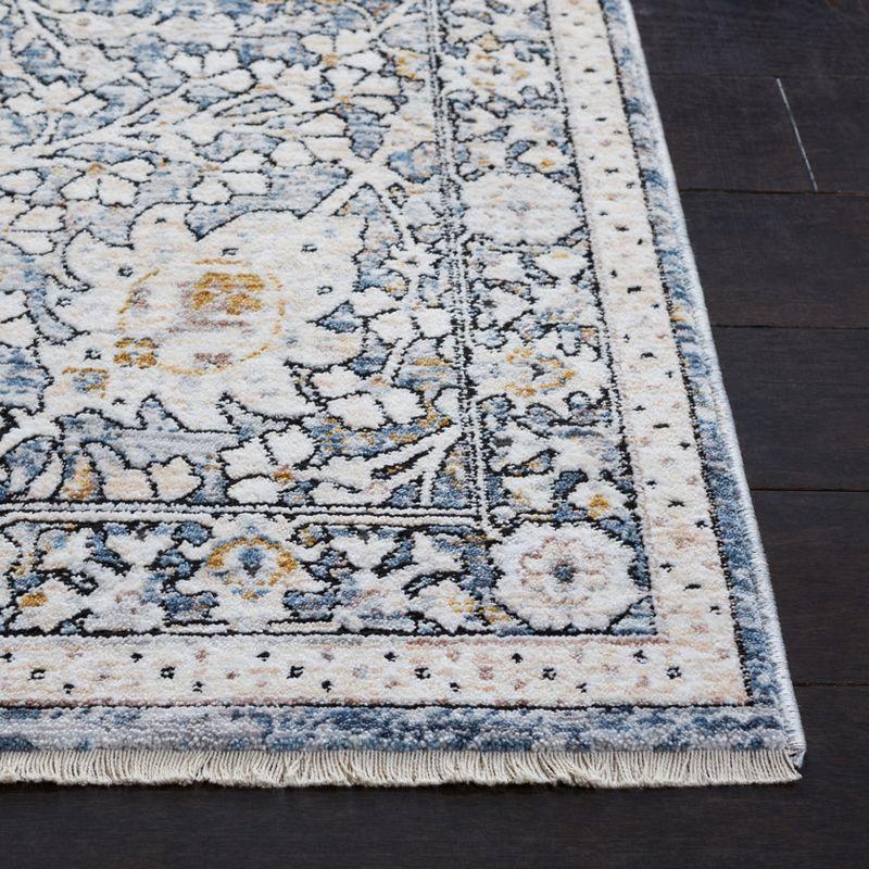 Moondust MND650 Power Loomed Area Rug - Ivory/Grey - 4'x6' - Safavieh.