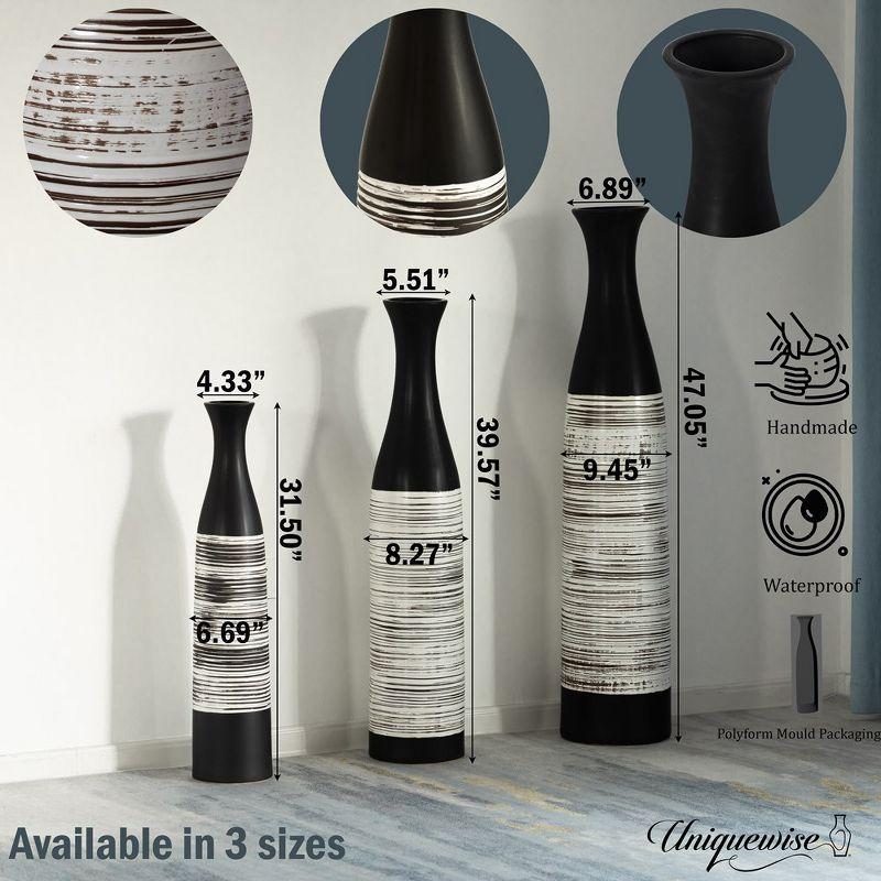 Uniquewise Handmade Ceramic Floor Vase