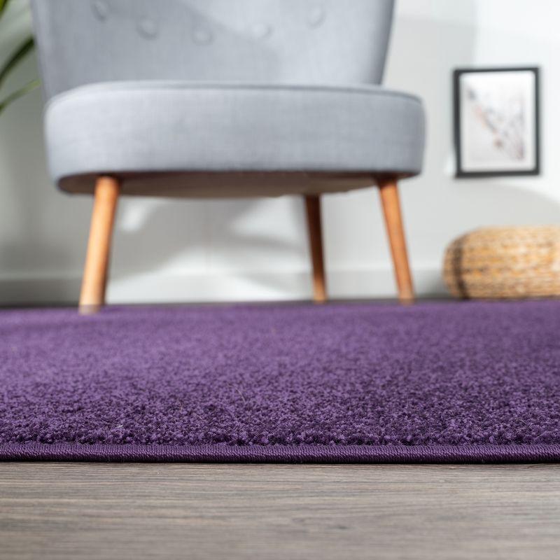 Haze Solid Low-Pile Indoor Area Rug - JONATHAN Y