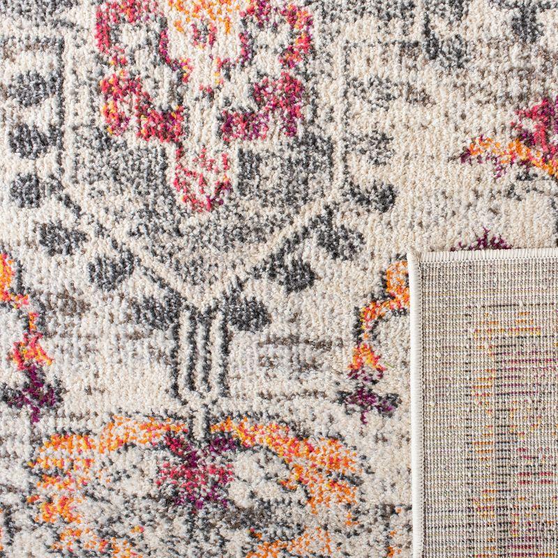 Madison MAD473 Power Loomed Indoor Accent Rug - Beige/Orange - 3'x5' - Safavieh